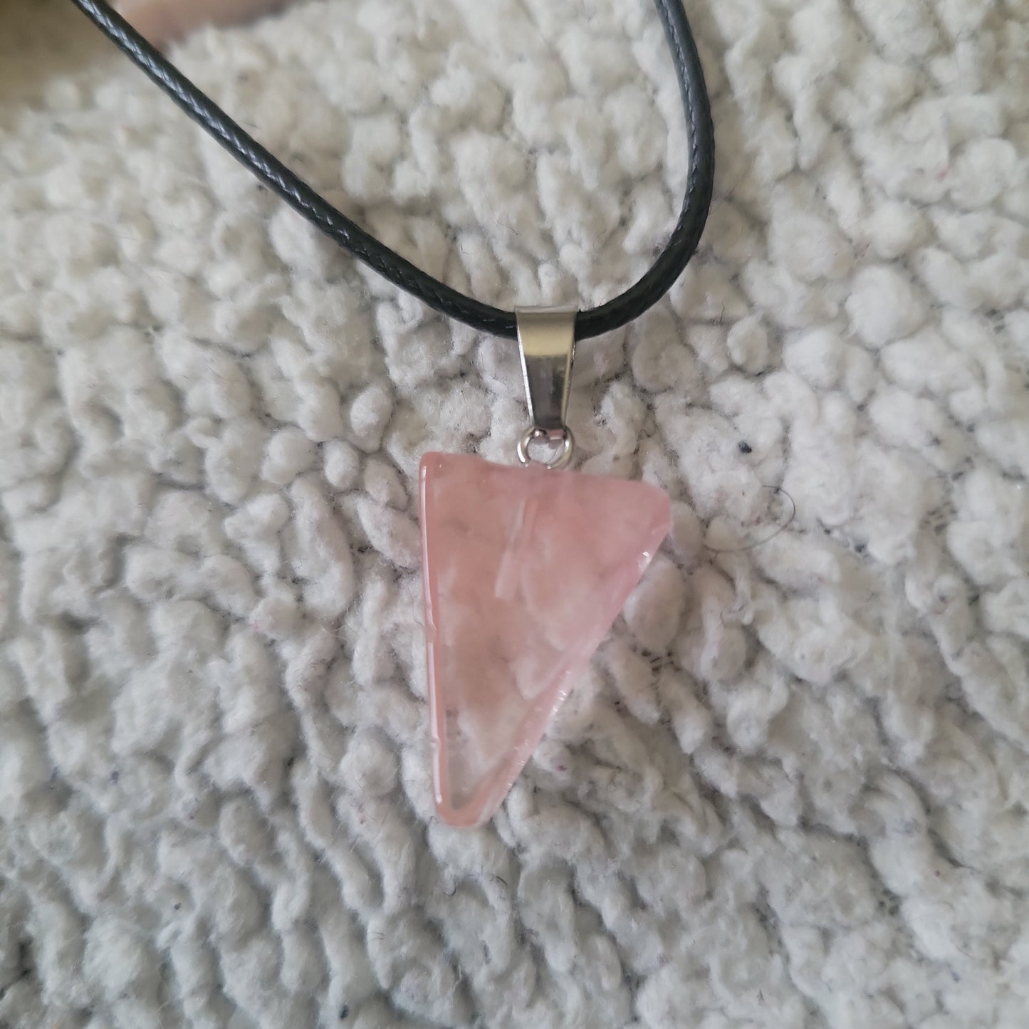 Natural Strawberry Quartz Necklace