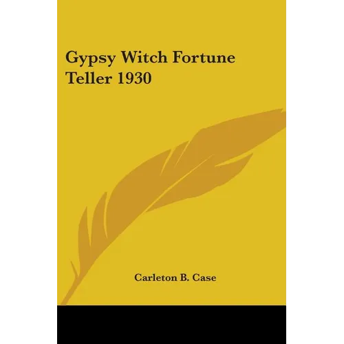 Gypsy Witch Fortune Teller 1930