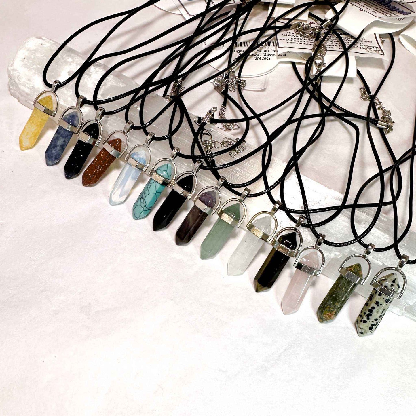 Opalite Bullet Point Necklace