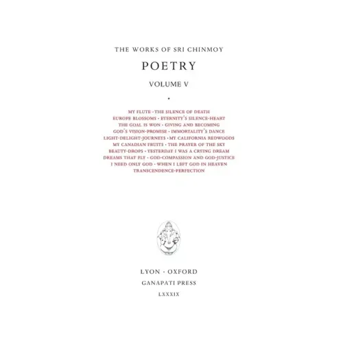 Sri Chinmoy: Poetry V