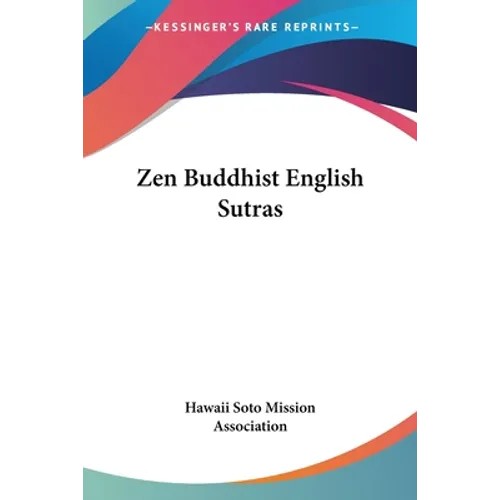 Zen Buddhist English Sutras