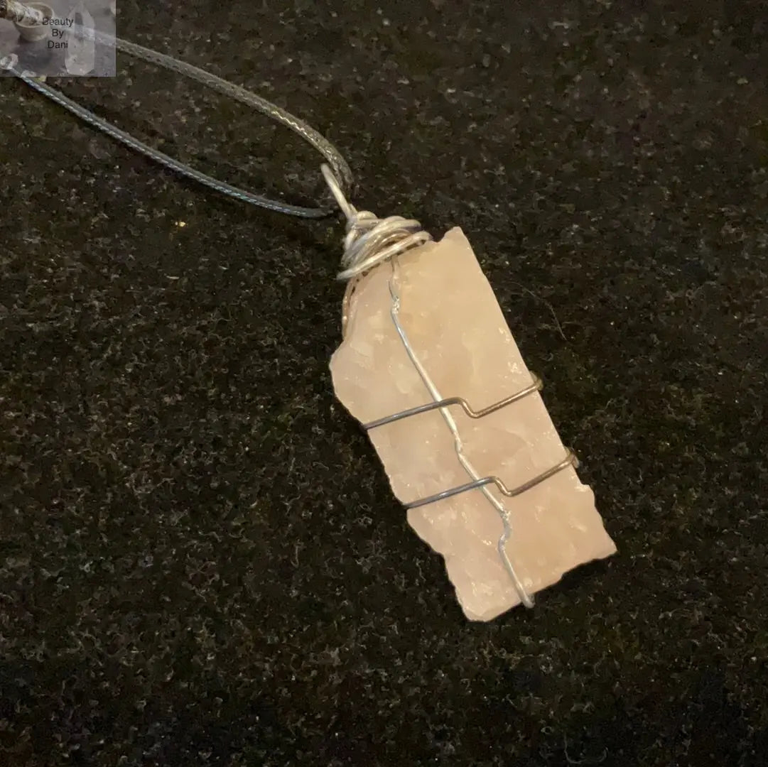 Healing Rose Quartz Necklace