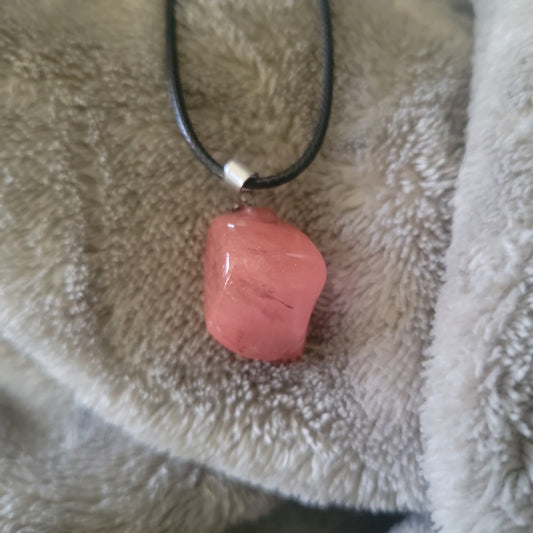 Strawberry Quartz Healing Necklace