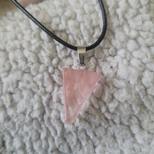 Natural Strawberry Quartz Necklace