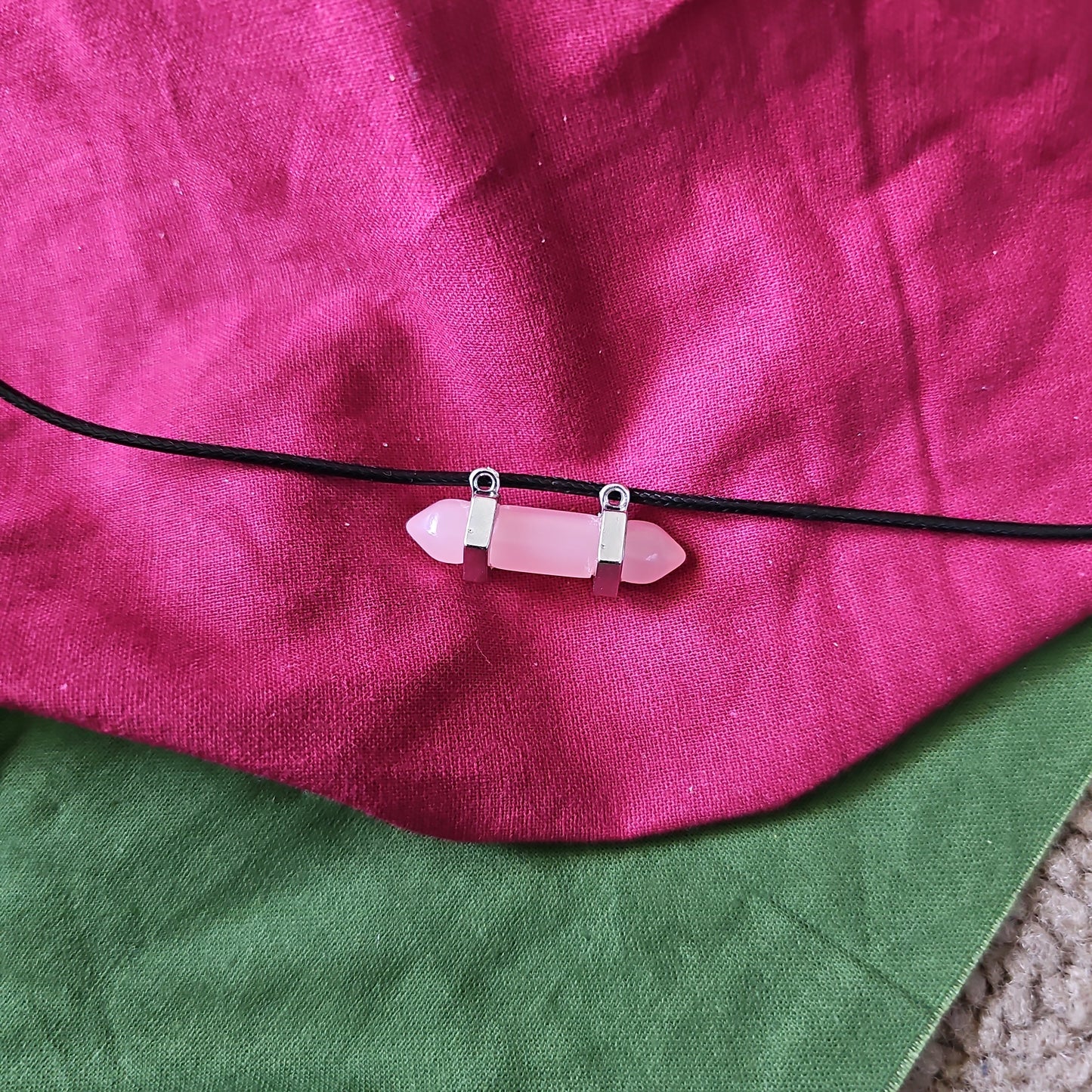 Rose Quartz Healing Necklace