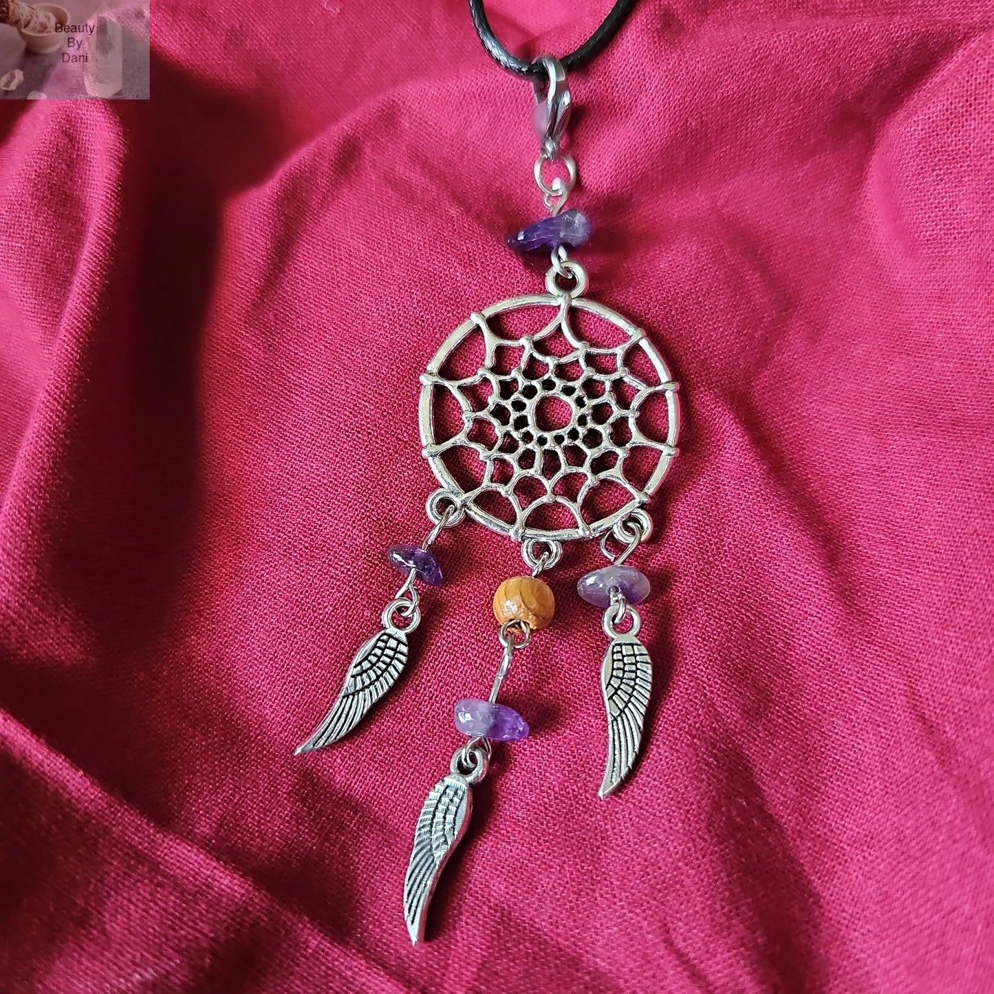 Amethyst Dreamcatcher Necklace