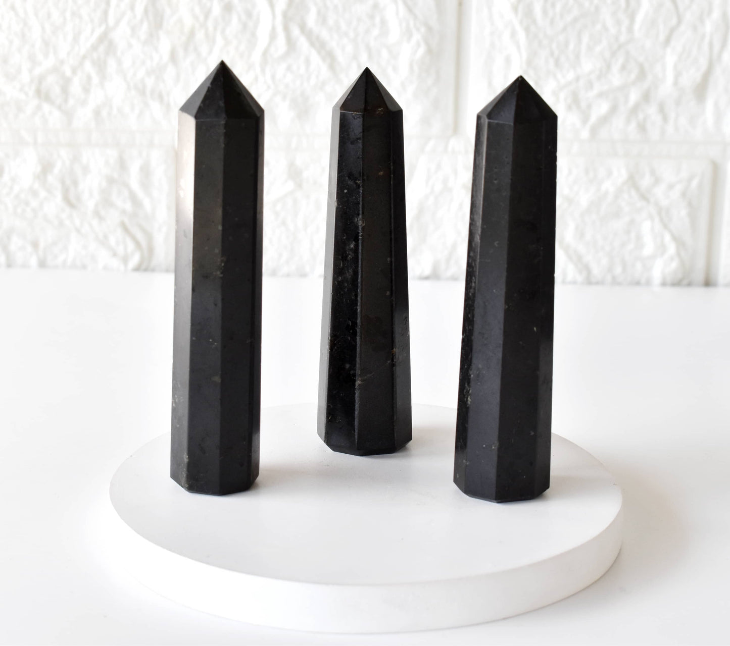 Obelisk | Black Tourmaline | Crystal Tower | Crystal Point