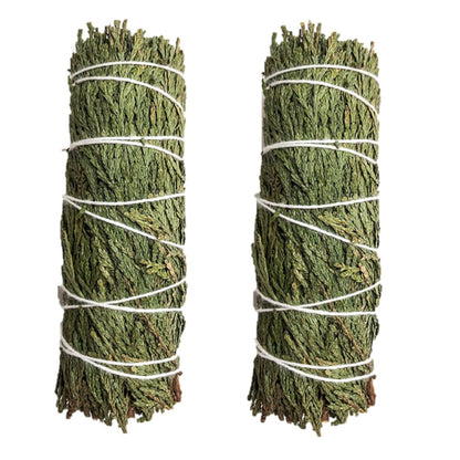 Smudging Herbs - Cedar Smudge Stick - 2 Mini Bundles by OMSutra