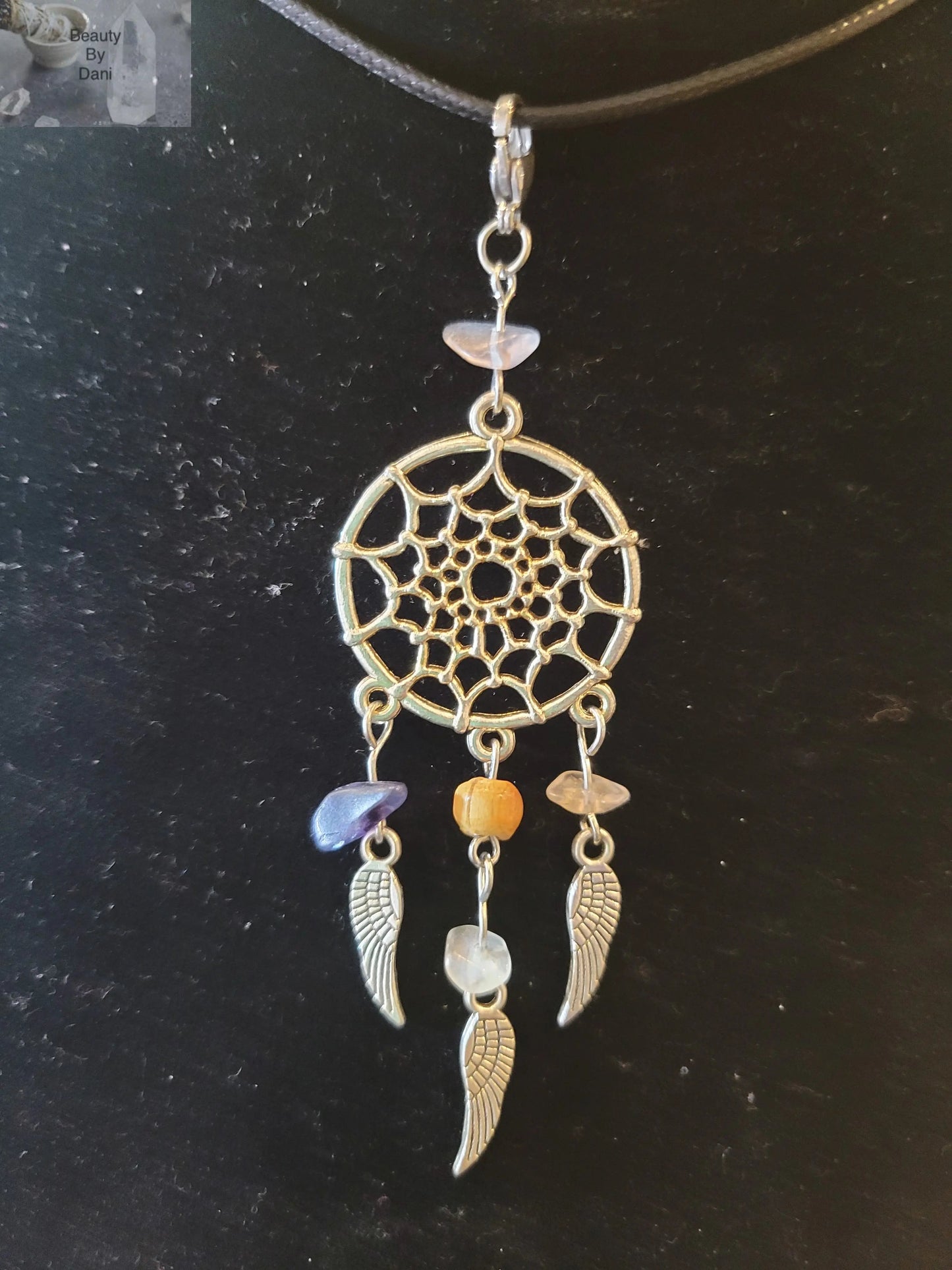Amethyst Dreamcatcher Necklace