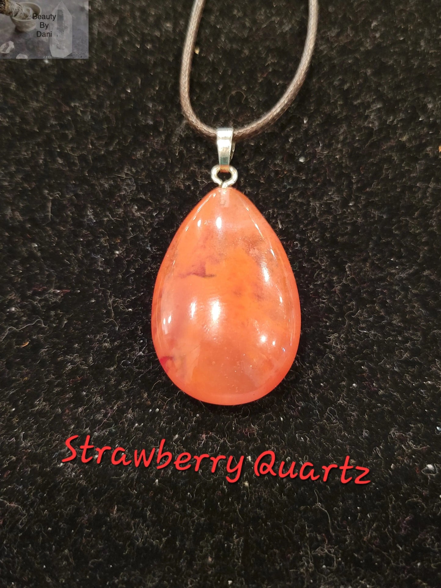 Strawberry Quartz Necklace