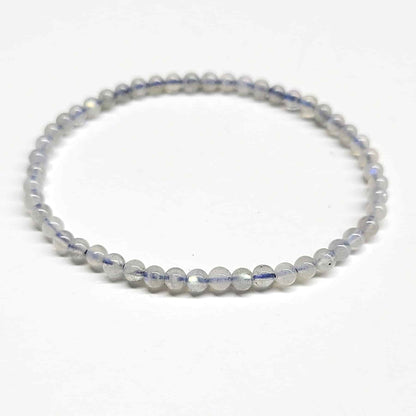 Labradorite Round Bead Bracelet - Magical Protection