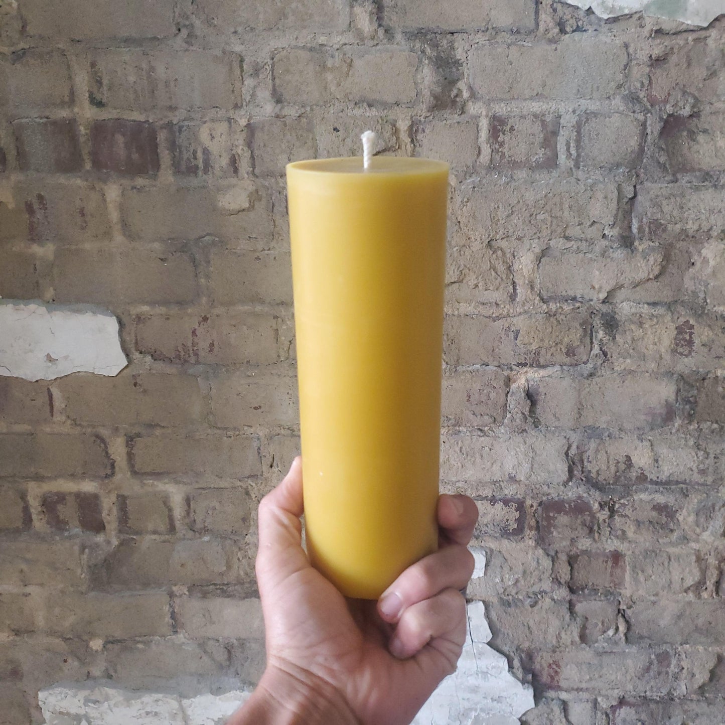 Beeswax Pillar Candles