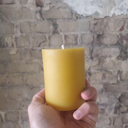 Beeswax Pillar Candles