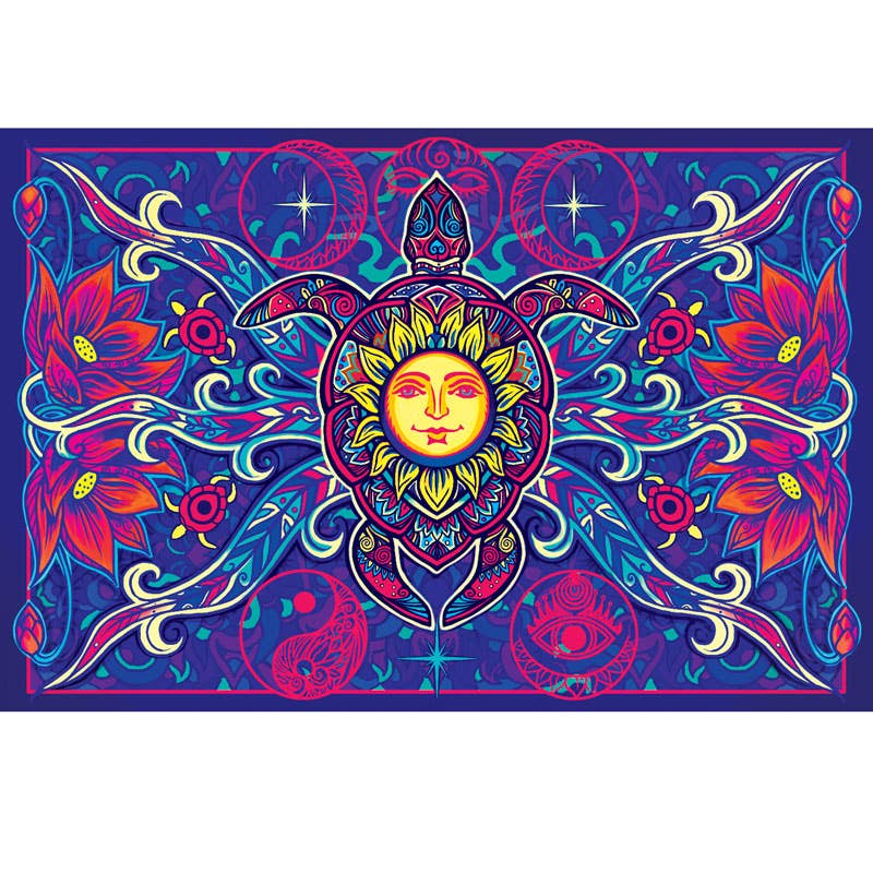 3D Turtle Tapestry