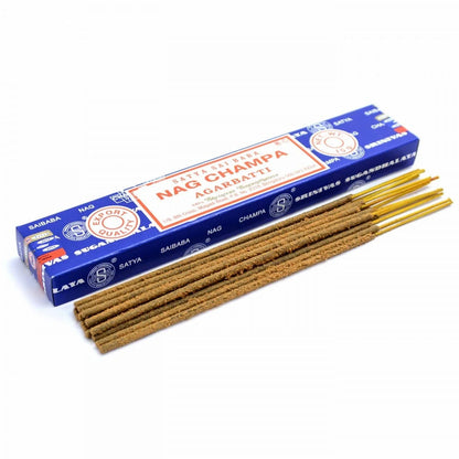 Satya - Various Incense (Love Spell, Dragon’s Magik, Attract Money, Good Luck, Dragon’s Blood, 60’s Patchouli, Nag Champa)