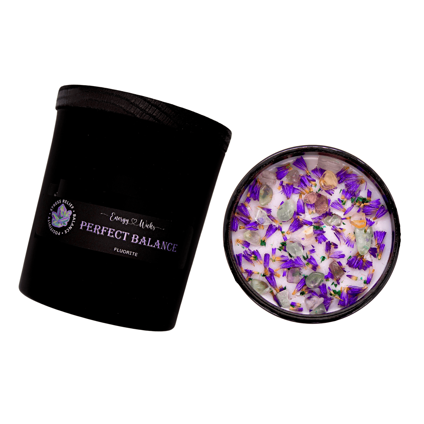 Perfect Balance Crystal Candle