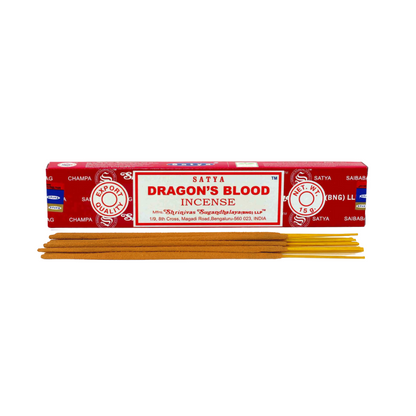 Satya - Various Incense (Love Spell, Dragon’s Magik, Attract Money, Good Luck, Dragon’s Blood, 60’s Patchouli, Nag Champa)