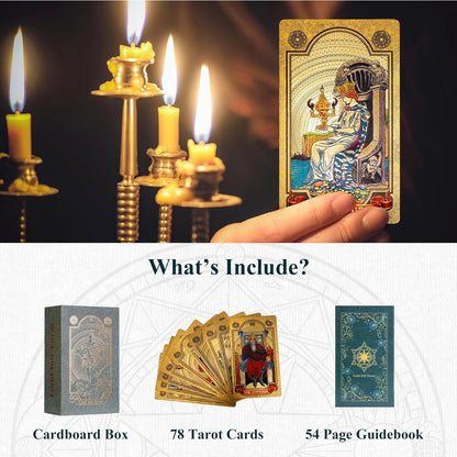 Gold Foil Tarot Deck