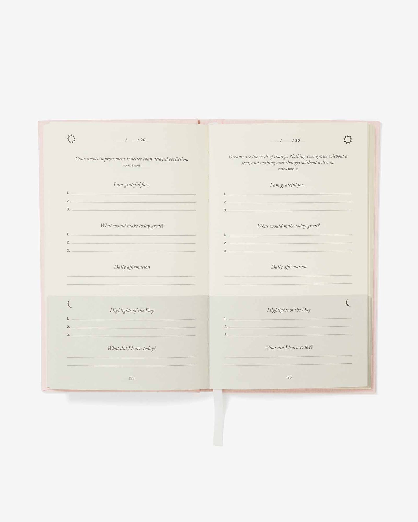 The Five Minute Journal - Blush Pink
