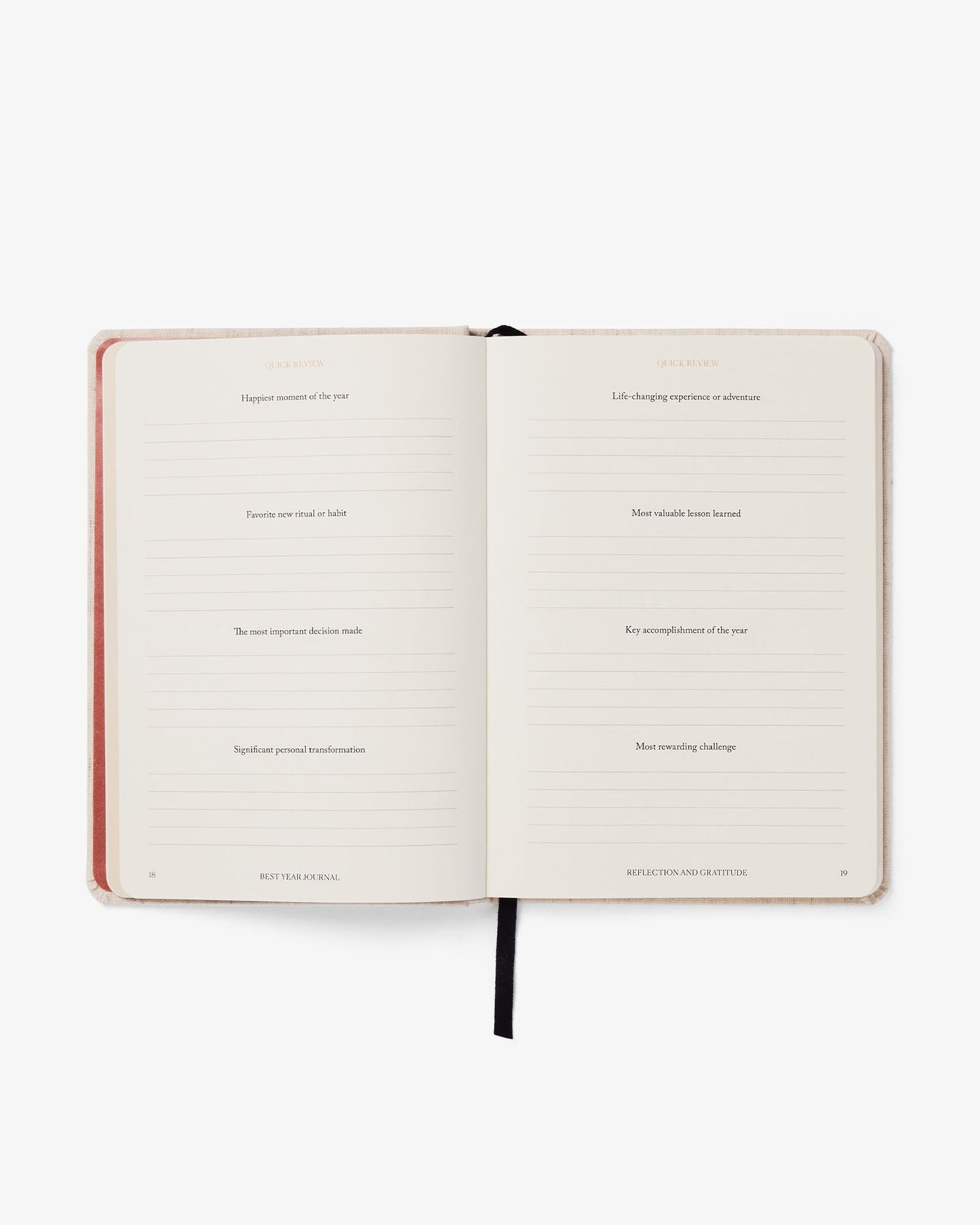 Best Year Journal - Oat