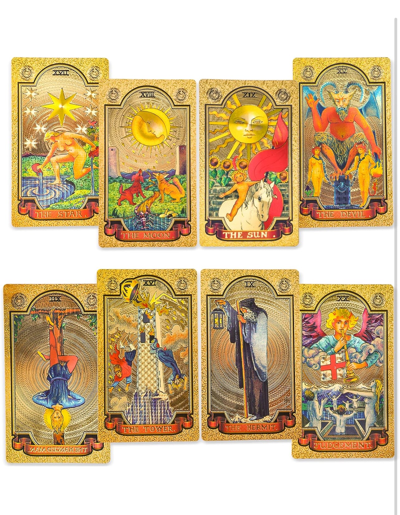 Gold Foil Tarot Deck