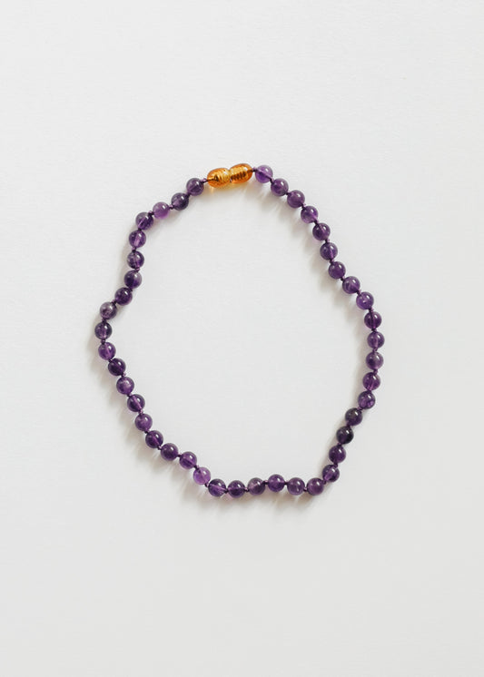 Pure Gemstone + Amethyst || Necklace