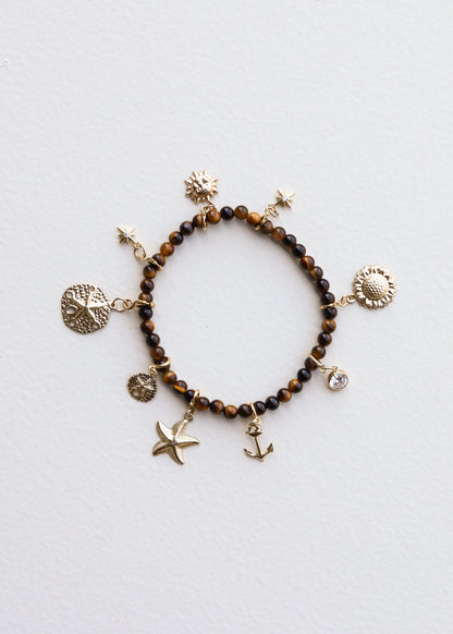 14K Gold Filled Charm - Sand Dollar