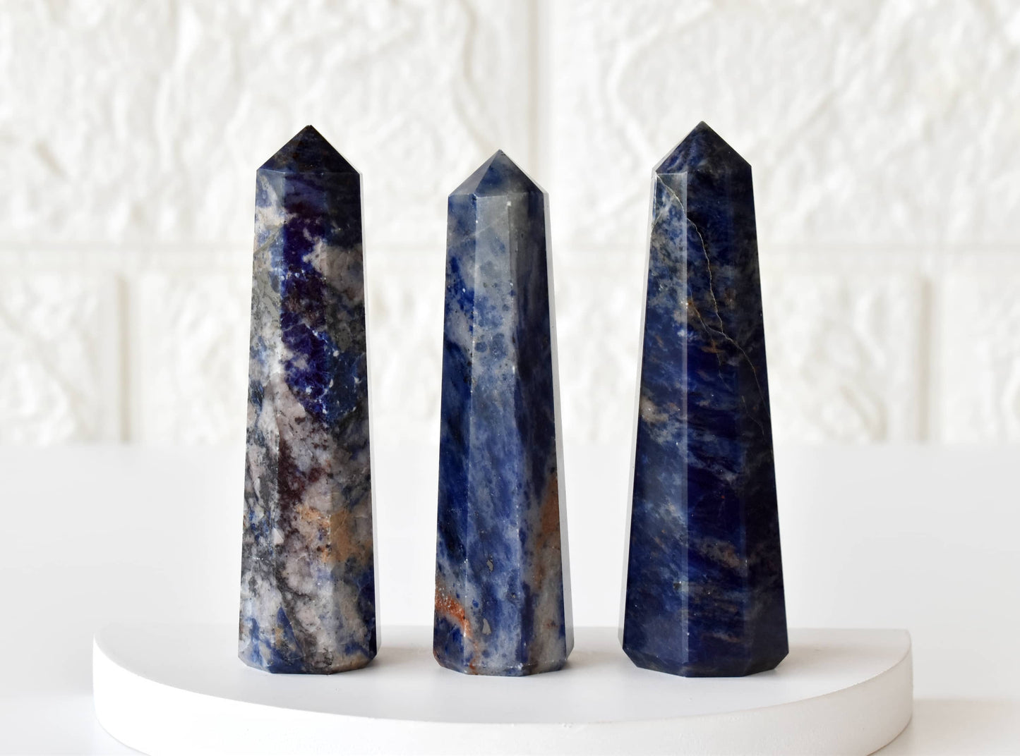 Healing Obelisk | Sodalite | Crystal Tower | Crystal Point