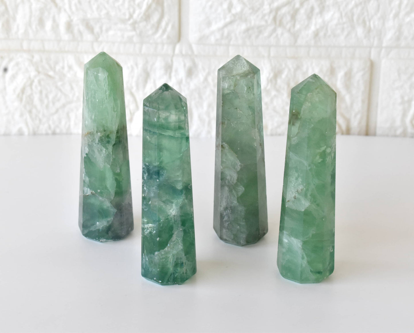 Obelisk | Green Fluorite | Crystal Tower | Crystal Point