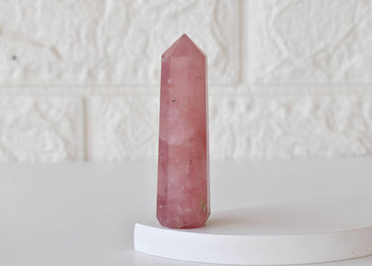Healing Obelisk| Rose Quartz | Crystal Tower | Crystal Point