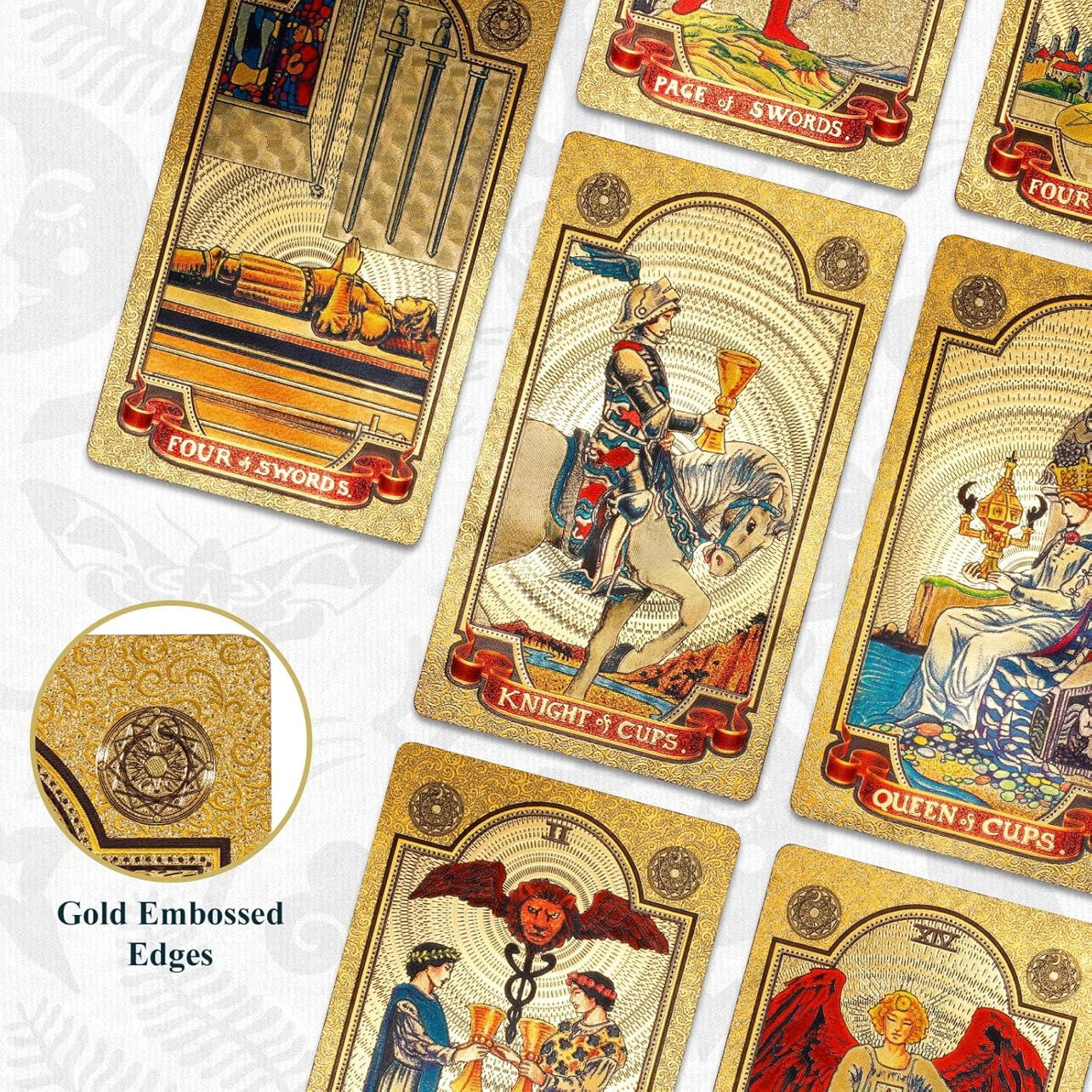 Gold Foil Tarot Deck