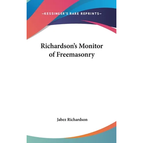 Richardson's Monitor of Freemasonry