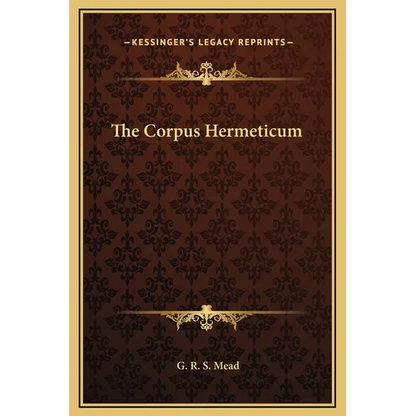 The Corpus Hermeticum