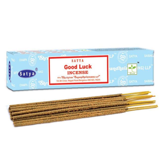 Satya - Various Incense (Love Spell, Dragon’s Magik, Attract Money, Good Luck, Dragon’s Blood, 60’s Patchouli, Nag Champa)