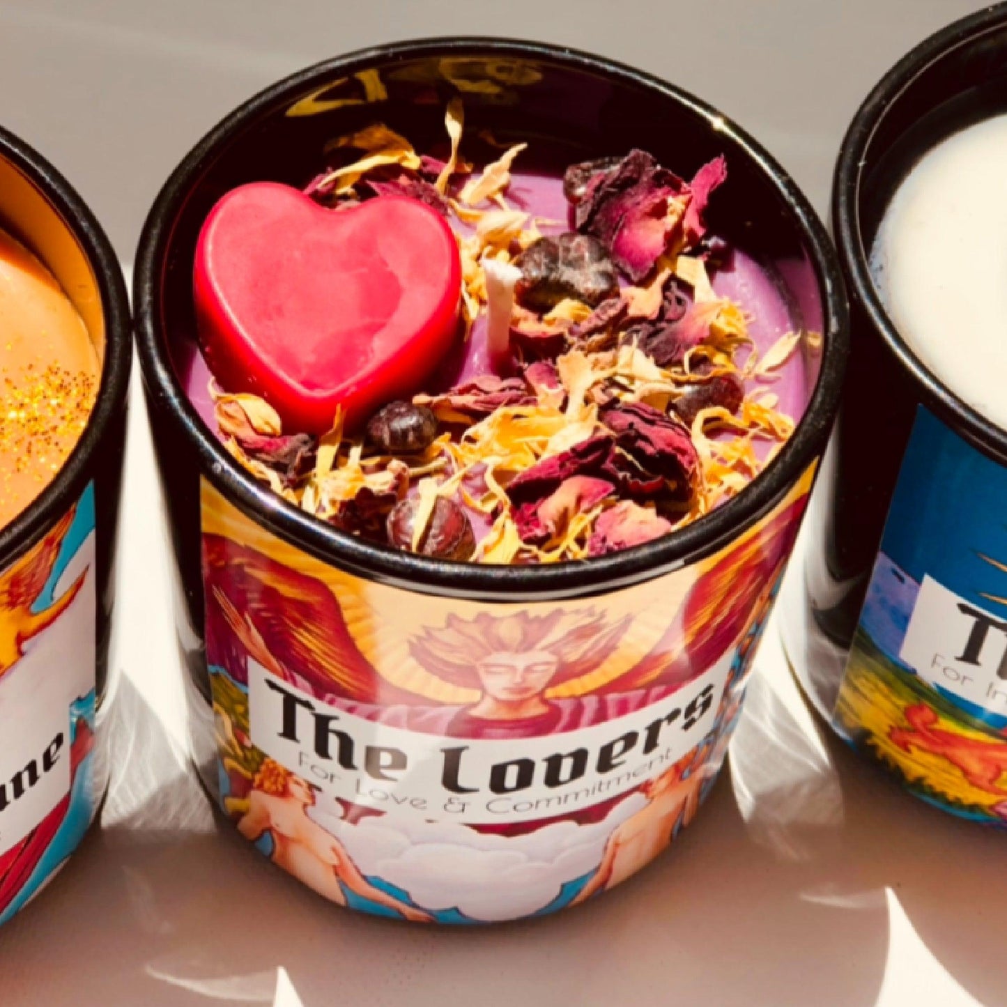 The Lover's Tarot Candle