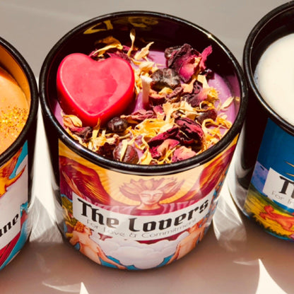 The Lover's Tarot Candle