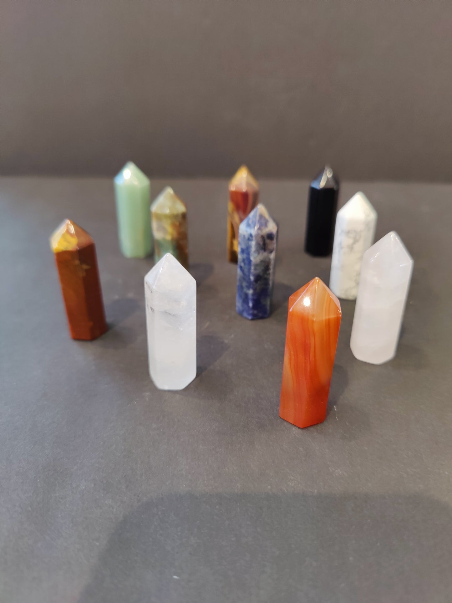 Crystal Cut Base Tower Sculpture