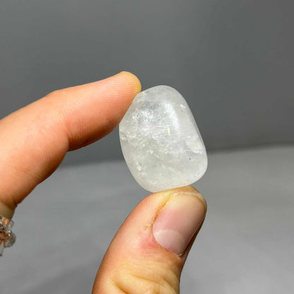 Snow Quartz Tumbled Stone