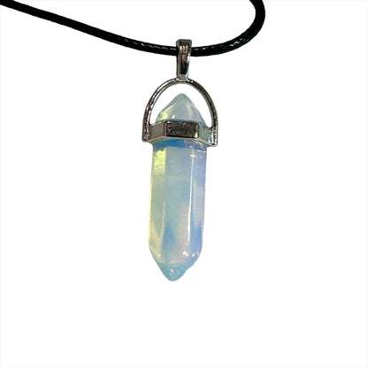 Opalite Bullet Point Necklace