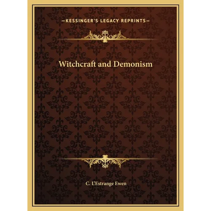 Witchcraft and Demonism