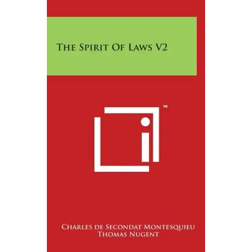 The Spirit Of Laws V2