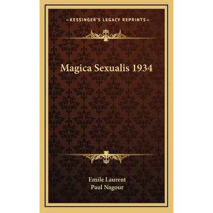 Magica Sexualis 1934