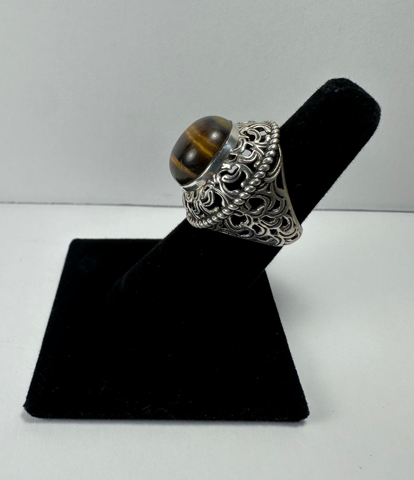 Tiger's Eye Ring