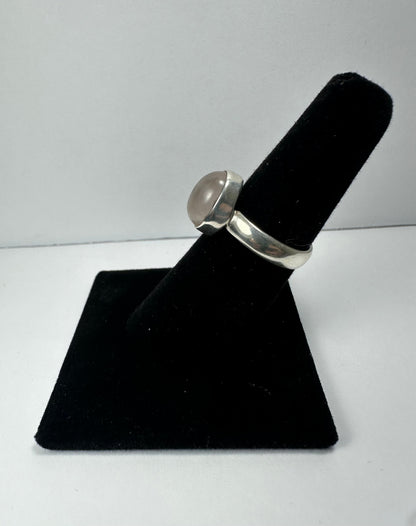 Rose Quartz Ring
