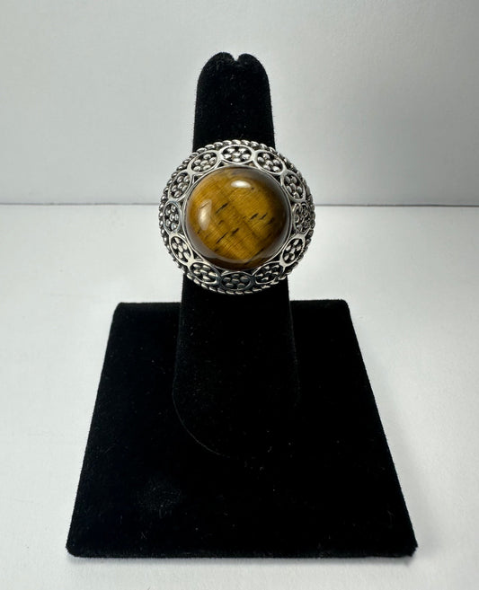 Tiger's Eye Ring