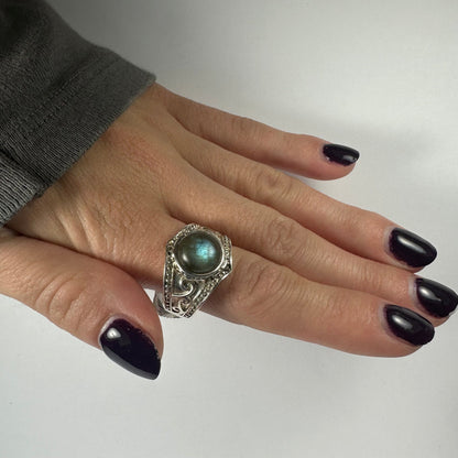 Labradorite Ring
