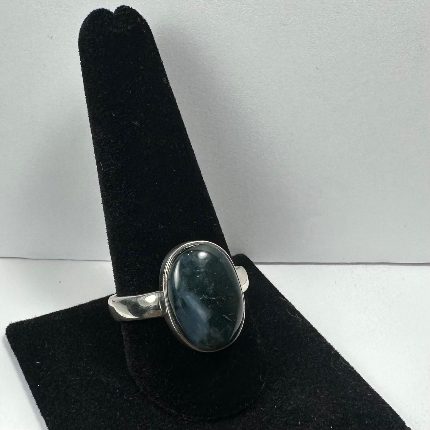 Moss Agate Ring