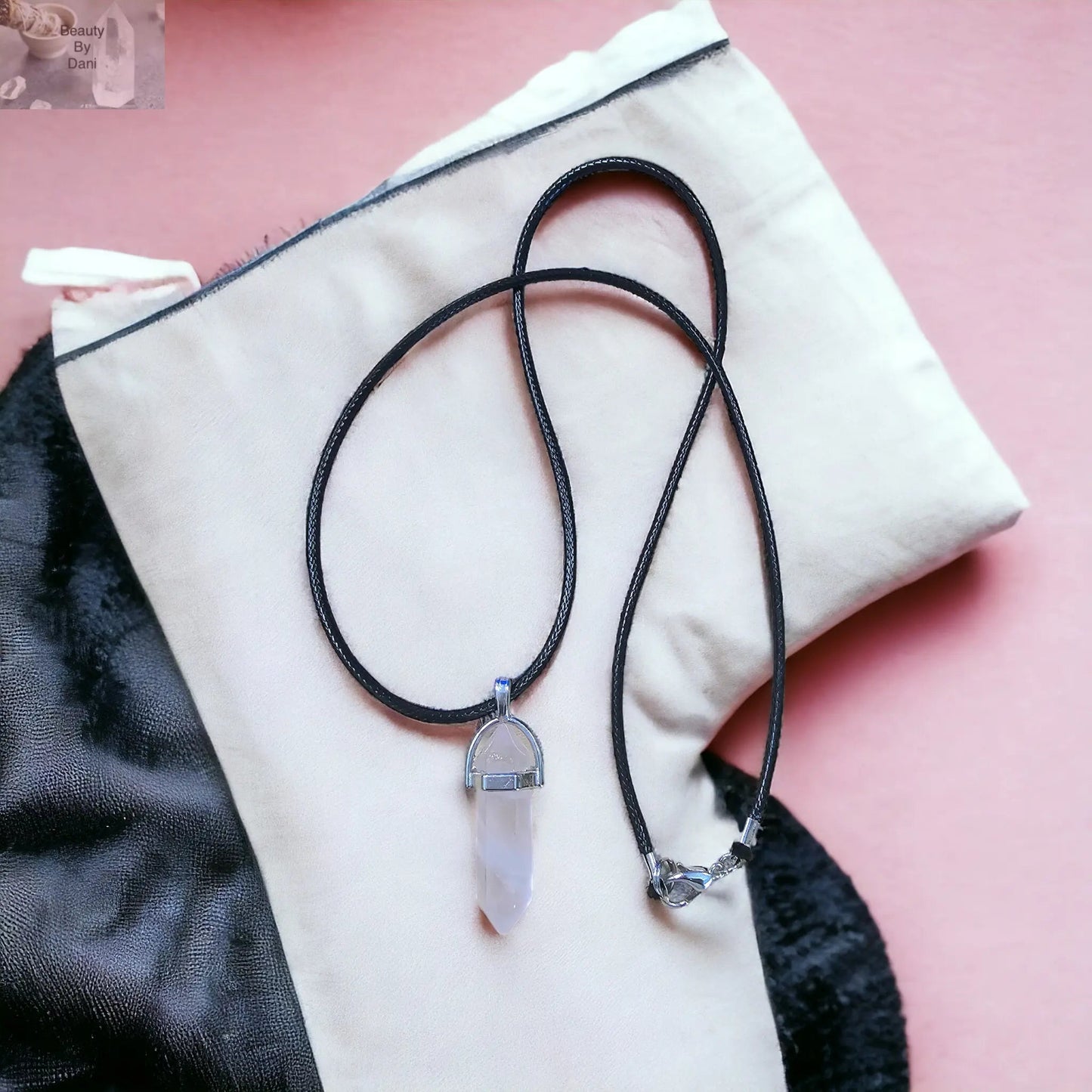 Rose Quartz Healing Necklace