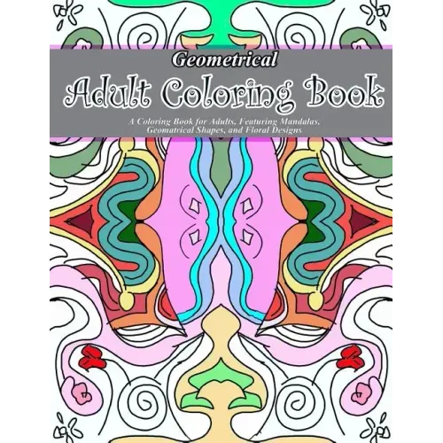 Geometrical Adult Coloring Book