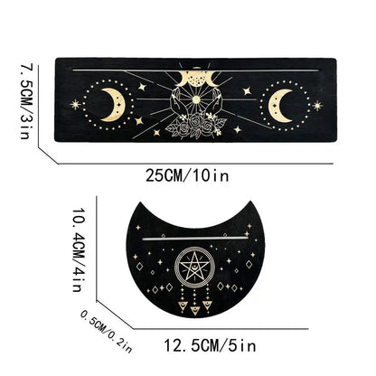 Tarot Holder Stand Wood Tarot Deck Display Holder Divination Stand Decorative Tarot Reading Accessories Tarot Gifts For Friends